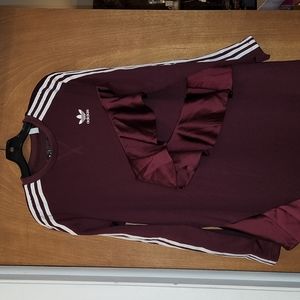 Adidas Maroon Dress Size Large